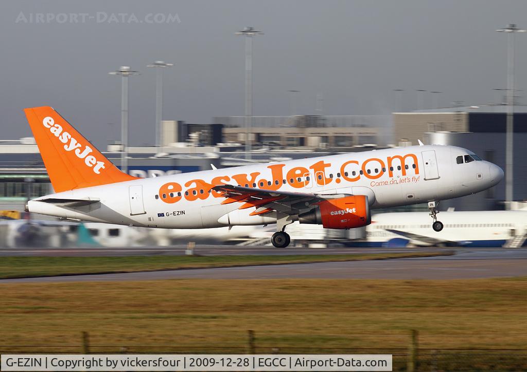 G-EZIN, 2005 Airbus A319-111 C/N 2503, EasyJet
