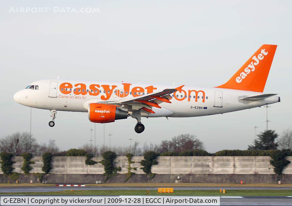 G-EZBN, 2007 Airbus A319-111 C/N 3061, EasyJet