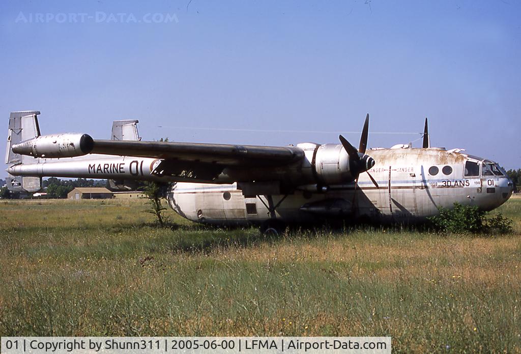 01, 1958 Nord N-2504 Noratlas C/N 01, Only Nord 2504 produced and preserved at LFMA... now broken up