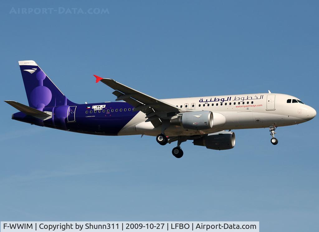 F-WWIM, 2009 Airbus A320-214 C/N 4049, C/n 4049 - To be 9K-EAD