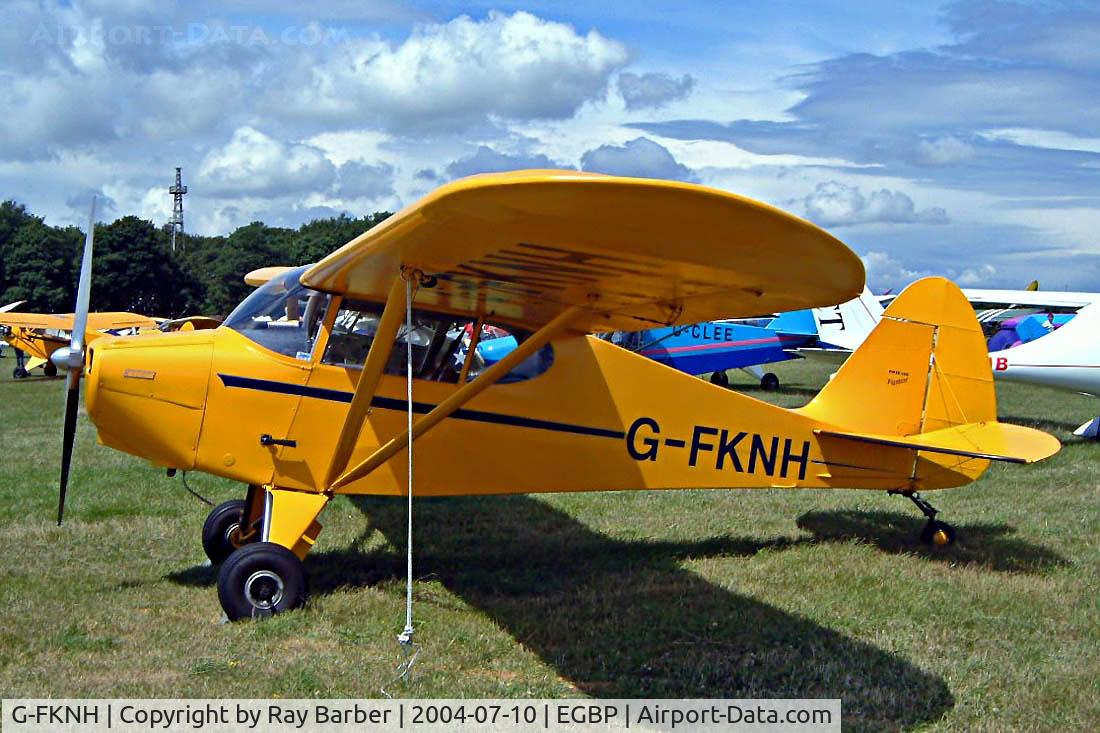 G-FKNH, 1948 Piper PA-15 Vagabond Vagabond C/N 15-291, Piper PA-15 Vagabond [15-291] Kemble~G 10/7/2004. Seen at the PFA Fly in 2004 Kemble UK.