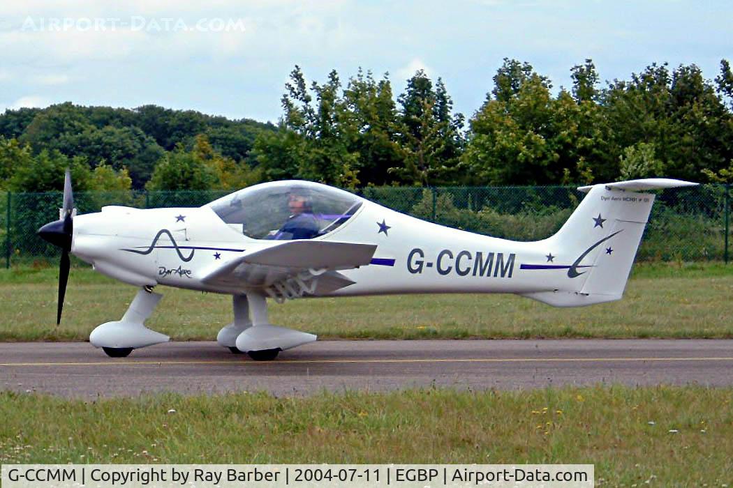 G-CCMM, 2003 Dyn'Aero MCR-01 ULC Banbi C/N PFA 301B-13945, Dyn Aero MCR-01 Banbi ULC [PFA 301B-13945] Kemble~G 11/07/2004. Seen at the PFA Fly in 2004 Kemble UK taxiing out for departure.