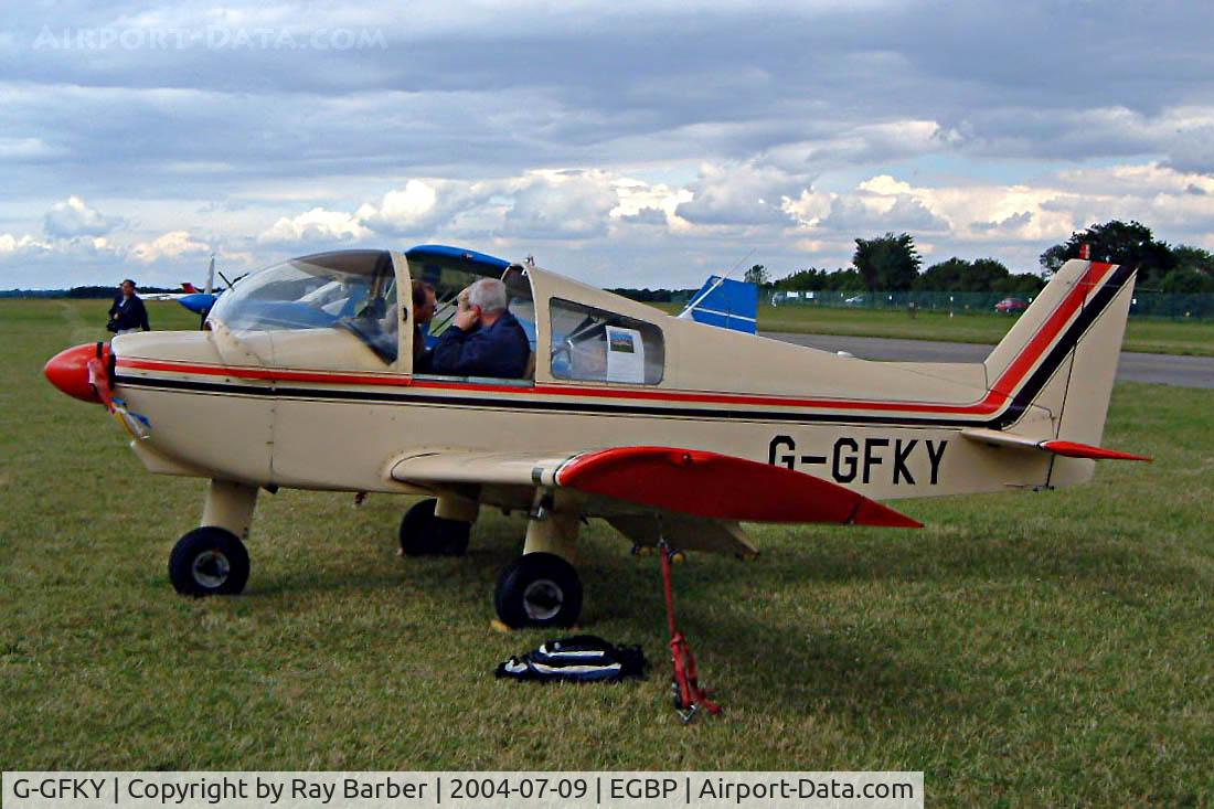G-GFKY, 1983 Zenair Zenith CH-250 C/N 34, Zenair CH.250 [34] Kemble~G 09/07/2004. Seen at the PFA Fly in 2004 Kemble UK.