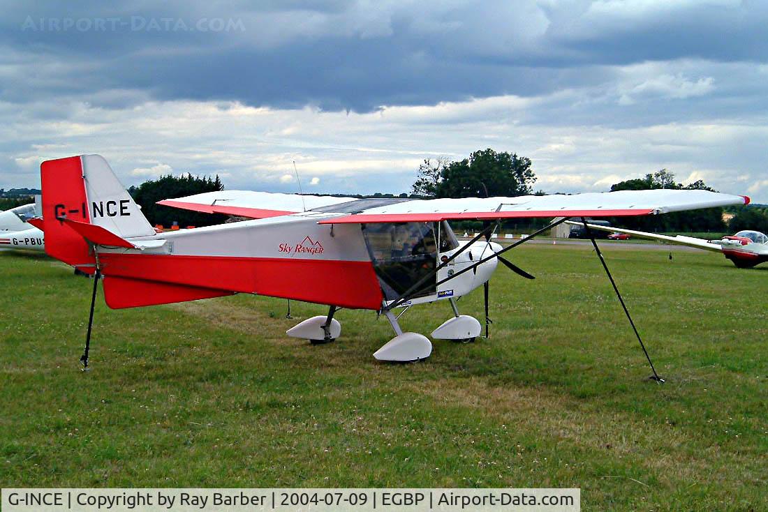 G-INCE, 2003 Best Off Skyranger 912(2) C/N BMAA/HB/270, Seen at the PFA Fly in 2004 Kemble UK.