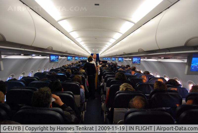 G-EUYB, 2008 Airbus A320-232 C/N 3703, British Airways Airbus A320; Flight BA 704 LHR-VIE
