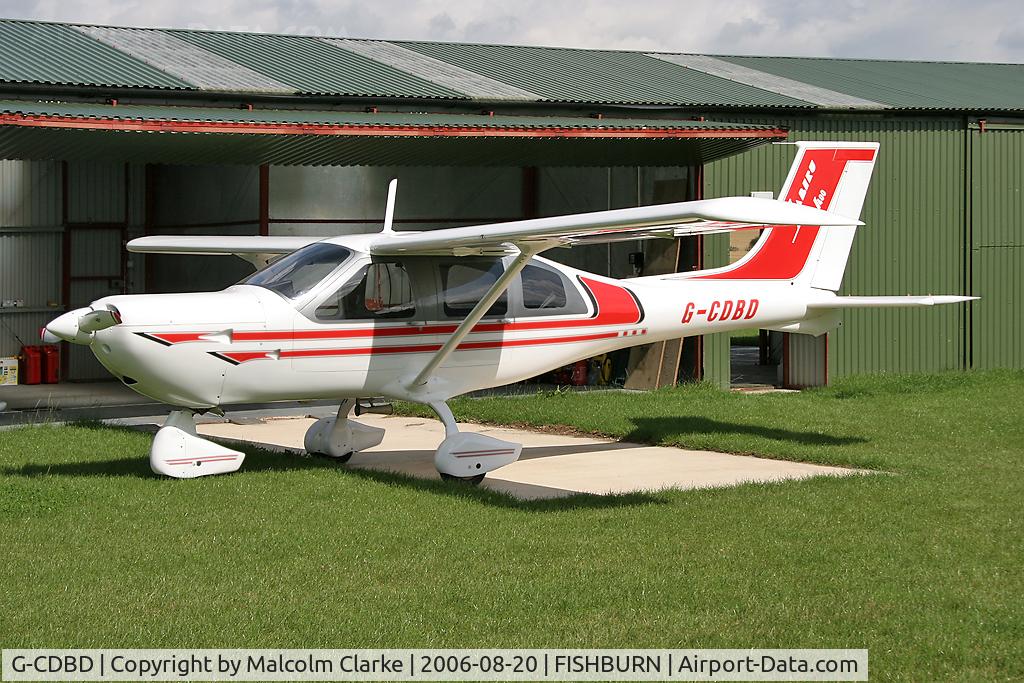 G-CDBD, 2004 Jabiru J400 C/N PFA 325-14077, Jabiru J400 at Fishburn Airfield, UK in 2006.