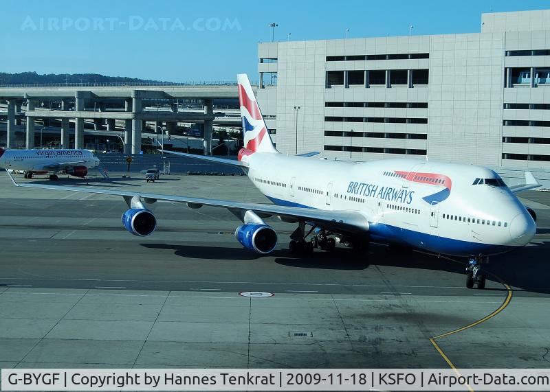 G-BYGF, 1999 Boeing 747-436 C/N 25824, British Airways Boeing 747-400