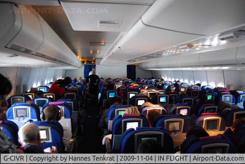 G-CIVR, 1998 Boeing 747-436 C/N 25820, British Airways Boeing 747-400; Flight BA 287 LHR-SFO