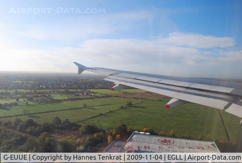 G-EUUE, 2002 Airbus A320-232 C/N 1782, British Airways Airbus A320; Flight BA 699 VIE-LHR