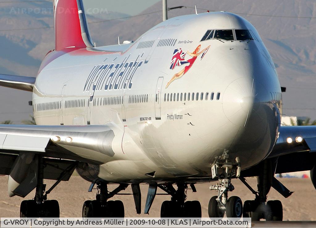 G-VROY, 2001 Boeing 747-443 C/N 32340, Departure to London.