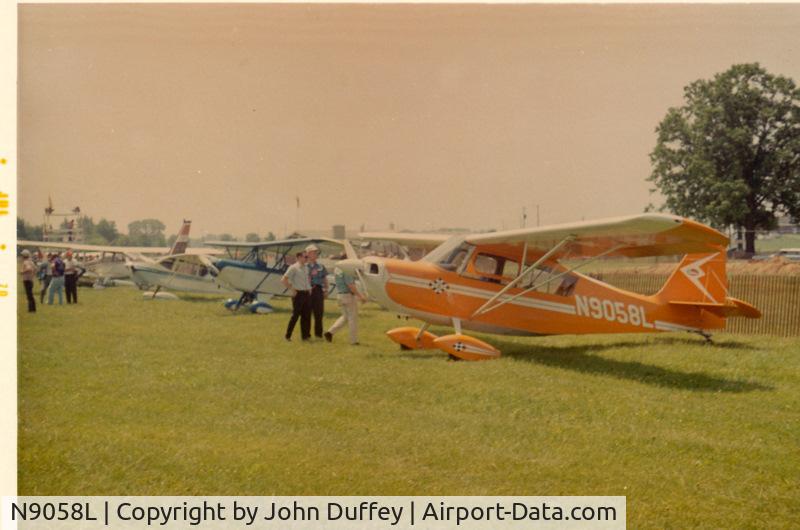 N9058L, 1970 Champion 7GCAA Citabria C/N 220-70, taken at airshow, unknown, 1970