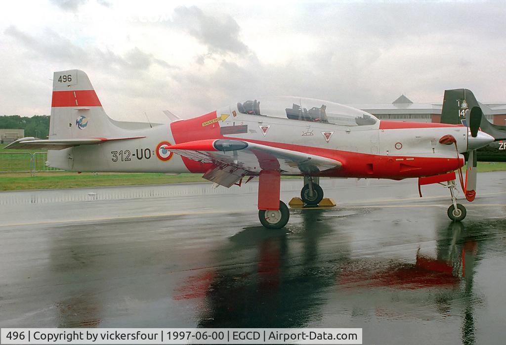 496, Embraer EMB-312F Tucano C/N 312496, French Air Force EMB312F Tucano from GI 312, coded 312-UO (c/n 312496).