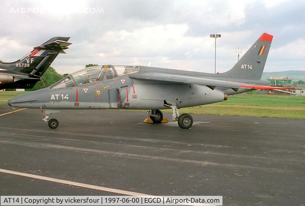 AT14, Dassault-Dornier Alpha Jet 1B C/N B14/1043, Belgian Air Force Alpha Jet (c/n B14)