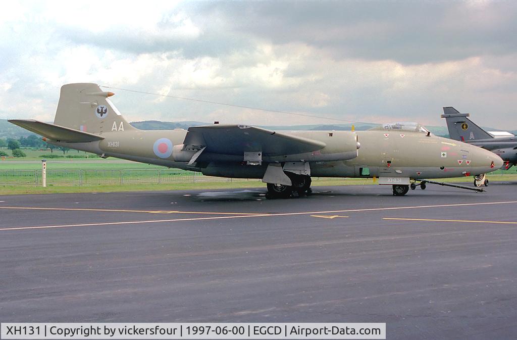 XH131, English Electric Canberra PR.9 C/N SH1721, Royal Air Force, operated by 39 (1PRU) Squadron coded 'AA'.