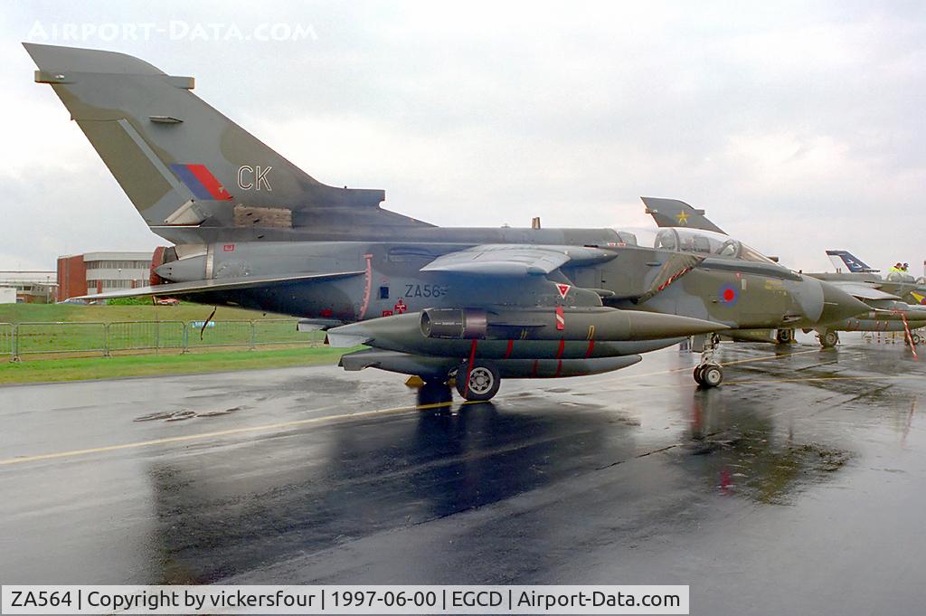 ZA564, 1981 Panavia Tornado GR.1 C/N 090/BS027/3048, Royal Air Force Tornado GR1, operated by 17 Squadron coded 'CK' (BS027).