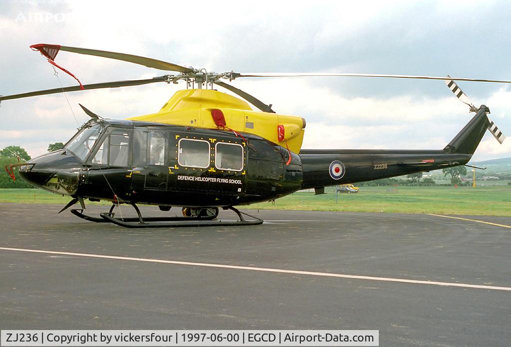ZJ236, 1994 Bell 412EP Griffin HT1 C/N 36145, Royal Air Force Griffin HT1, operated by DHFS.