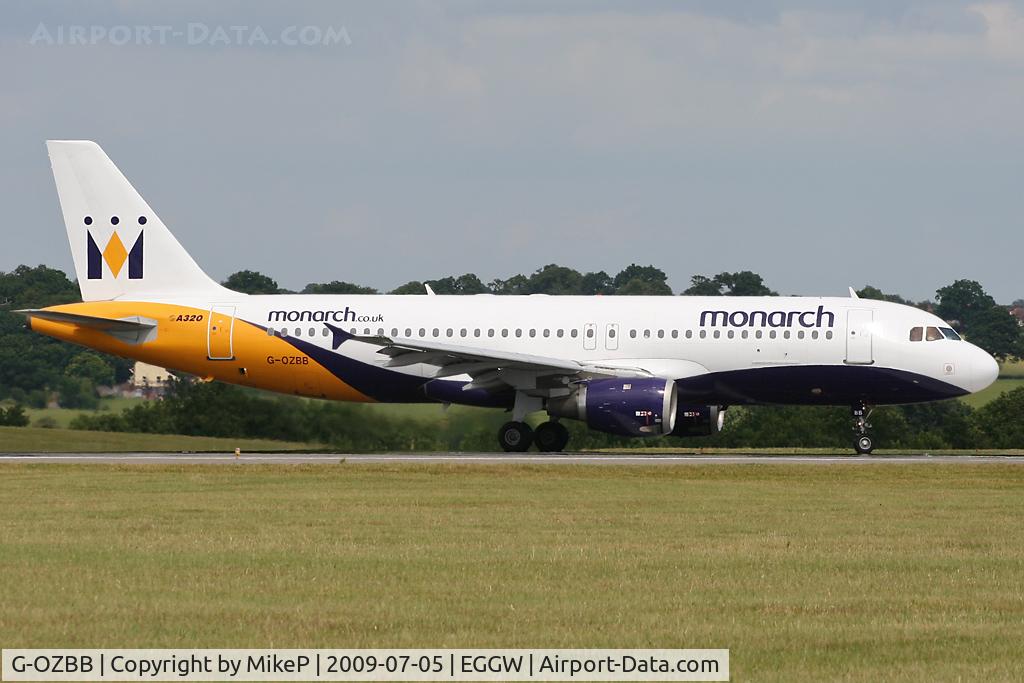 G-OZBB, 1994 Airbus A320-212 C/N 389, Heading for departure.