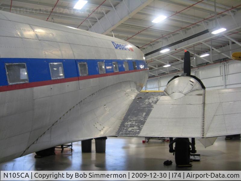 N105CA, 1944 Douglas DC3C-S4C4G (C-47B) C/N 14275, Currently at the Champaign Aviation Museum - Urbana, Ohio.