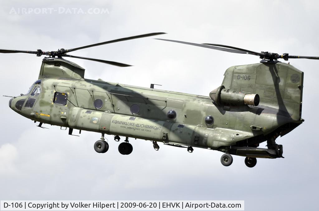 D-106, Boeing CH-47D Chinook C/N M.4106, at EHVK