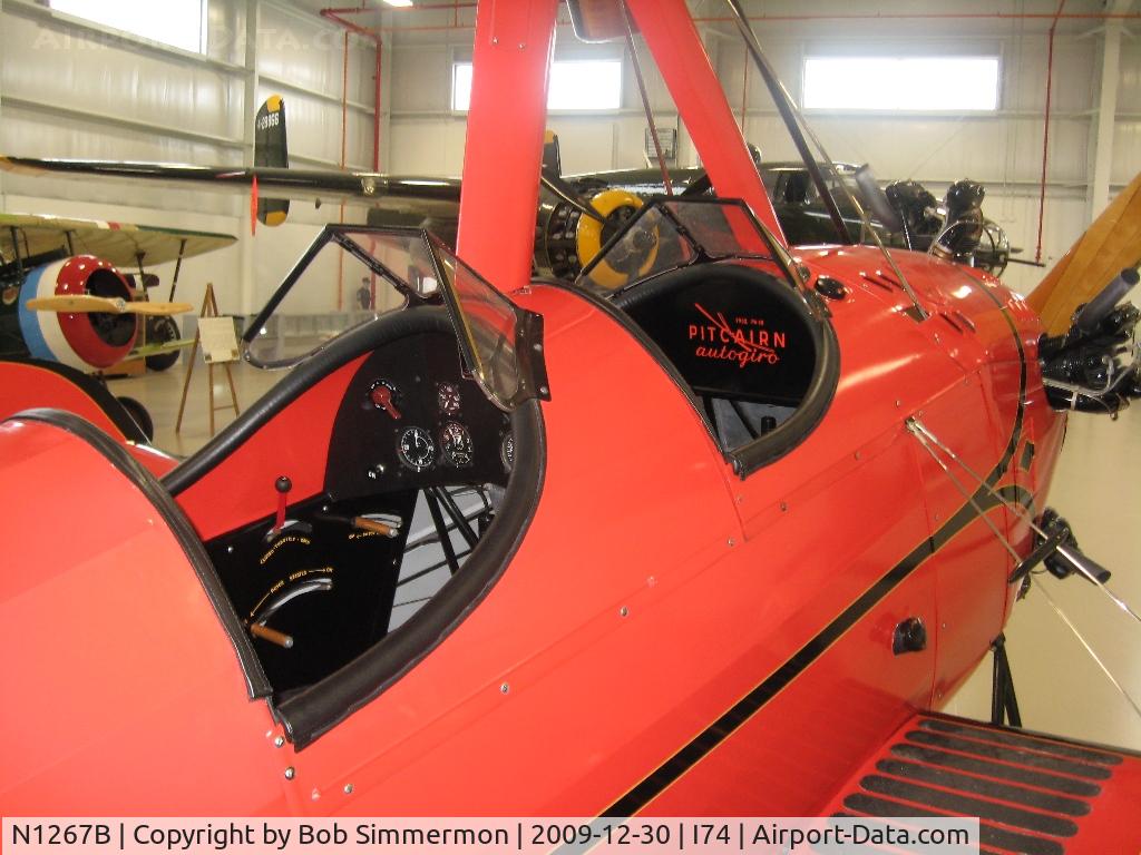 N1267B, 1932 Pitcairn PA-18 C/N G-65, On display at the Champaign Aviation Museum - Urbana, Ohio