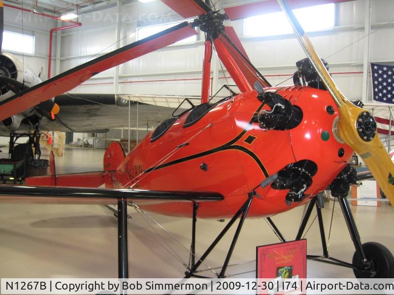 N1267B, 1932 Pitcairn PA-18 C/N G-65, On display at the Champaign Aviation Museum - Urbana, Ohio