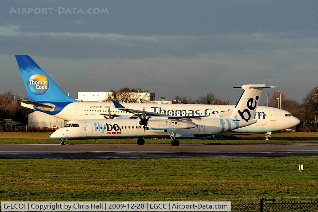 G-ECOI, 2008 De Havilland Canada DHC-8-402Q Dash 8 C/N 4224, flybe