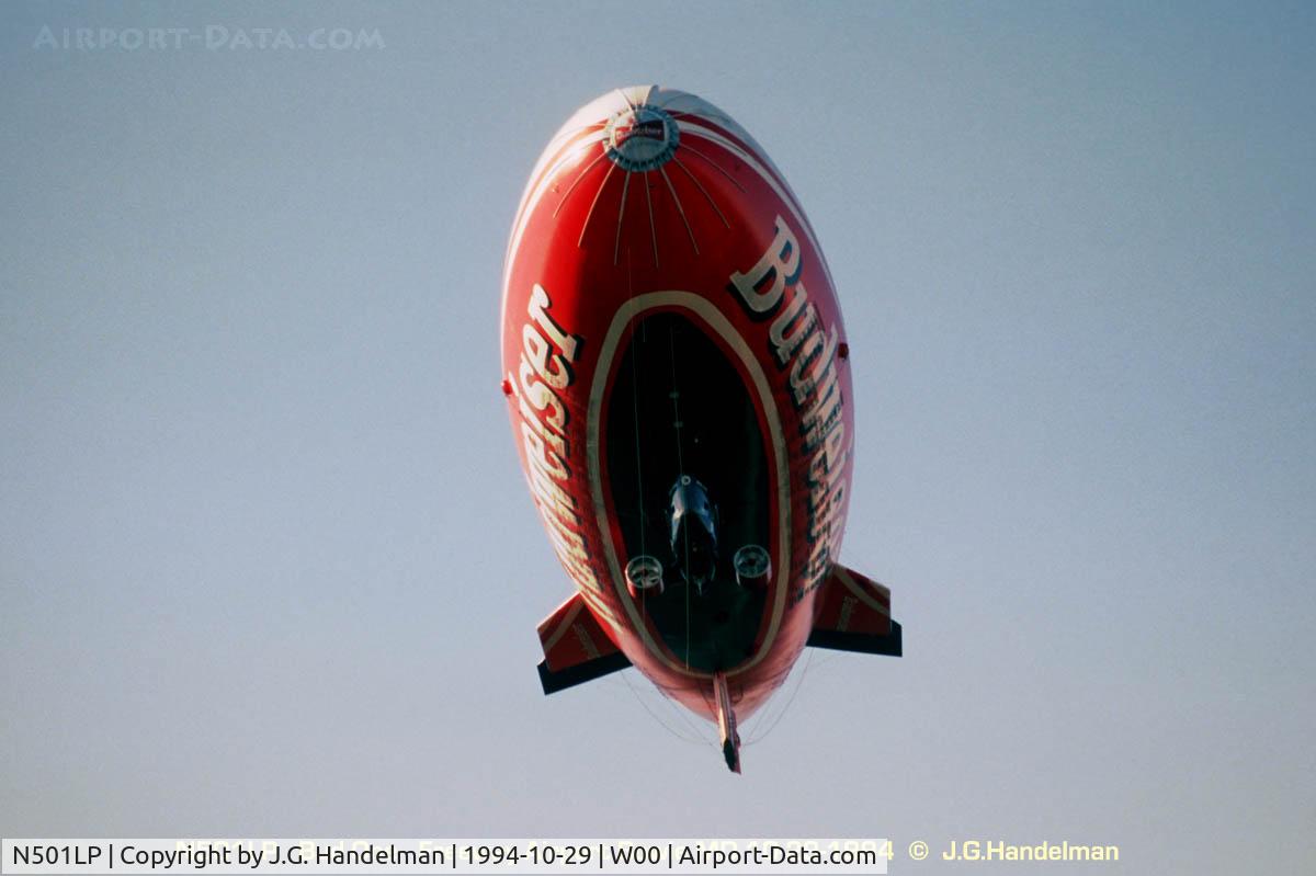 N501LP, Airship Industries Skyship 500 C/N 1214-04, Bud One at Freeway