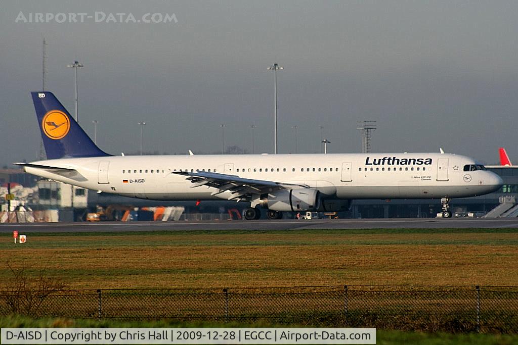 D-AISD, 2000 Airbus A321-231 C/N 1188, Lufthansa
