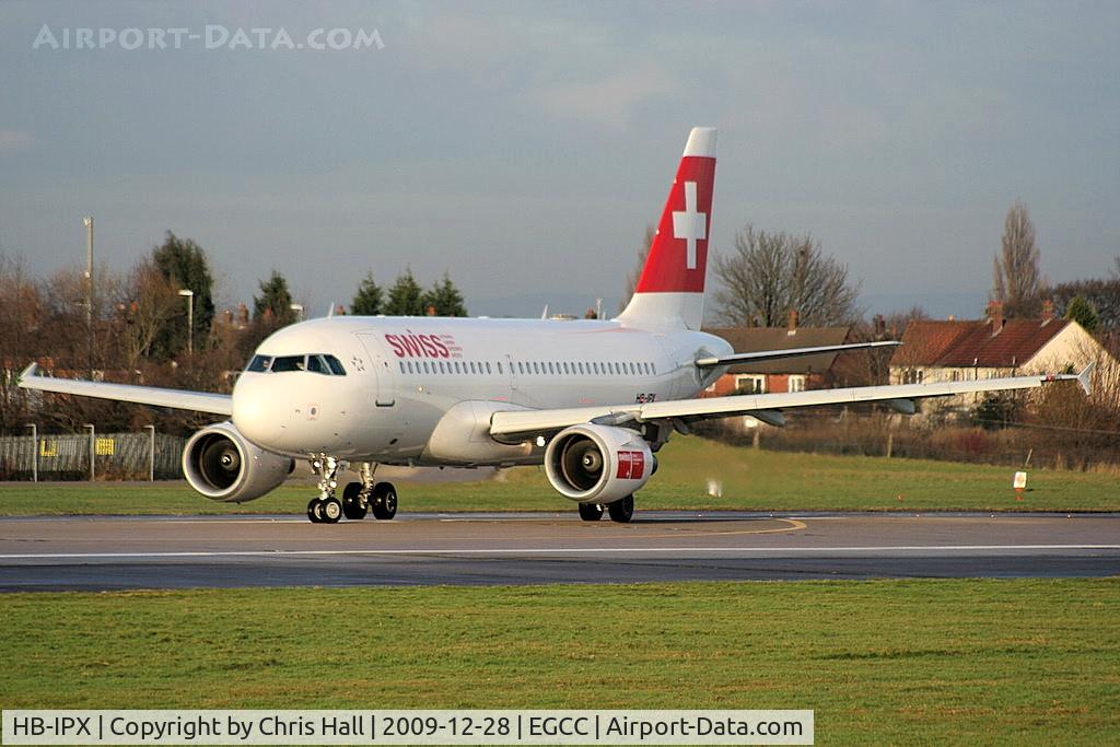 HB-IPX, 1996 Airbus A319-112 C/N 612, Swiss International Air Lines