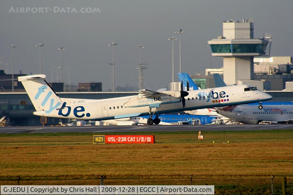 G-JEDU, 2004 De Havilland Canada DHC-8-402Q Dash 8 C/N 4089, flybe
