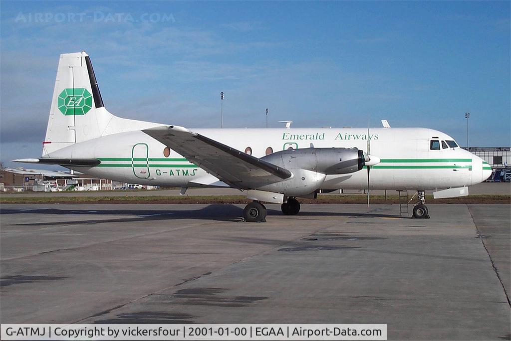 G-ATMJ, 1966 Hawker Siddeley HS.748 Series 2A C/N 1593, Emerald Airways