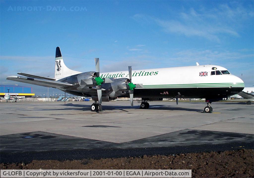 G-LOFB, 1961 Lockheed L-188C(F) Electra C/N 1131, Atlantic Airlines