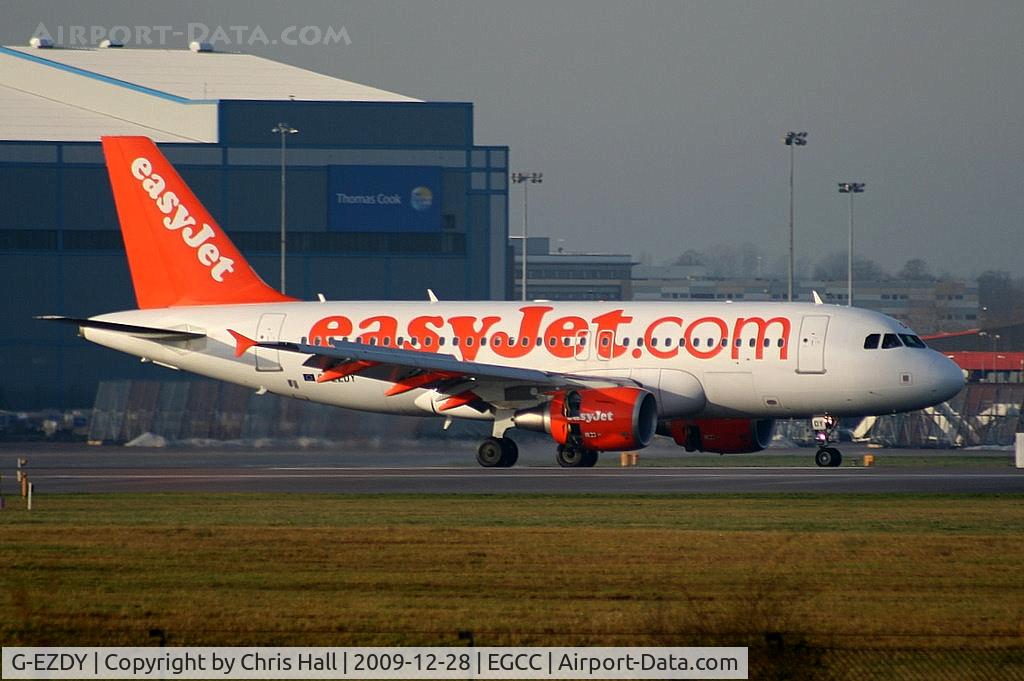 G-EZDY, 2008 Airbus A319-111 C/N 3763, Easyjet