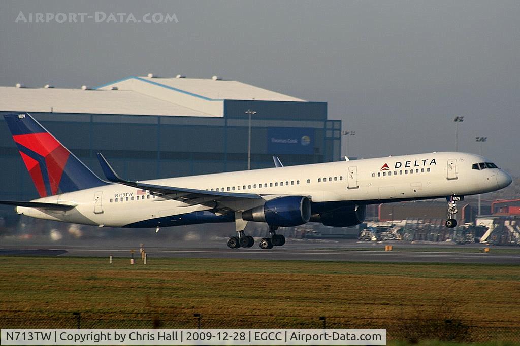 N713TW, 1997 Boeing 757-2Q8 C/N 28173, Delta Airlines