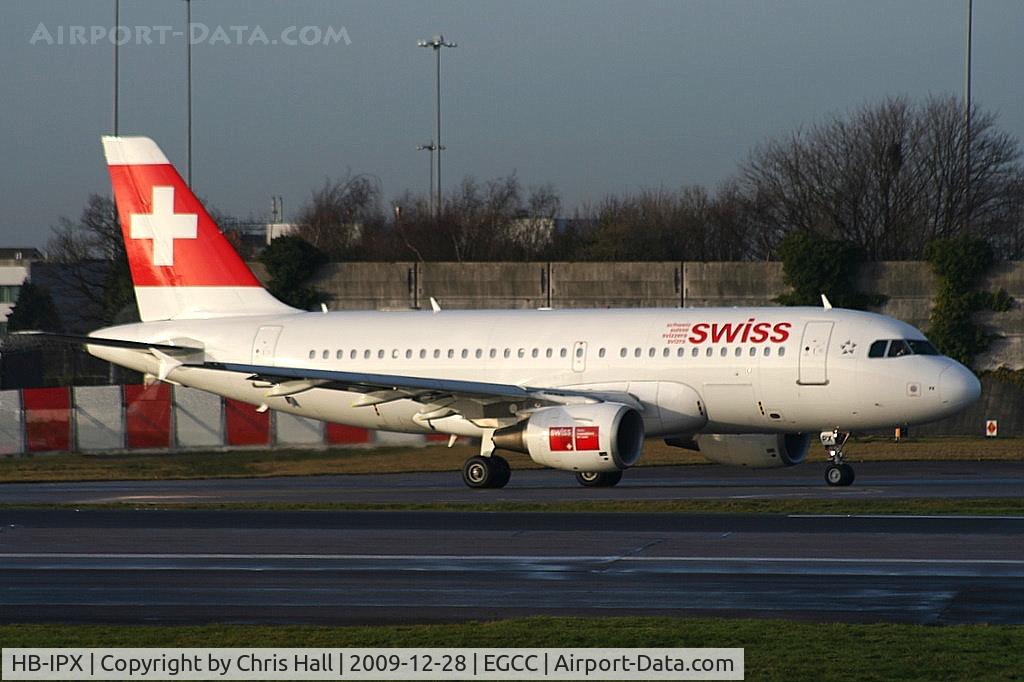 HB-IPX, 1996 Airbus A319-112 C/N 612, Swiss International Air Lines