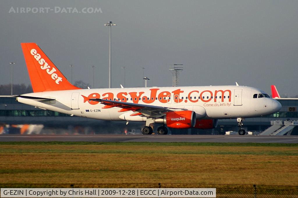 G-EZIN, 2005 Airbus A319-111 C/N 2503, Easyjet