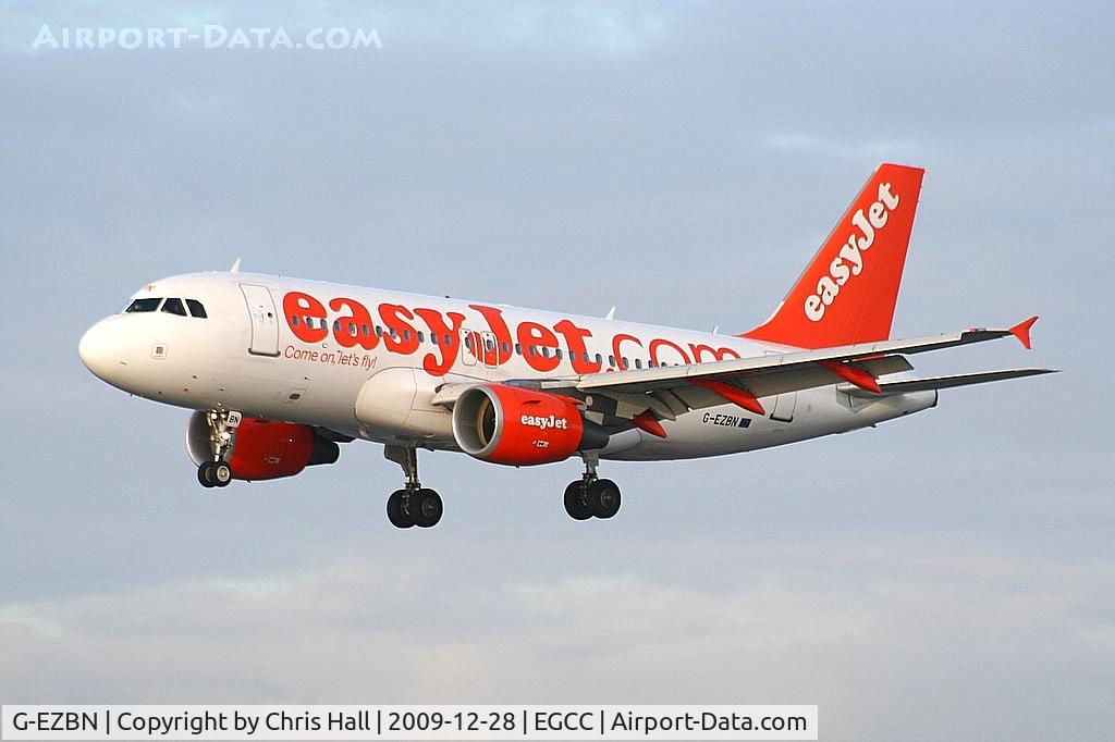 G-EZBN, 2007 Airbus A319-111 C/N 3061, Easyjet