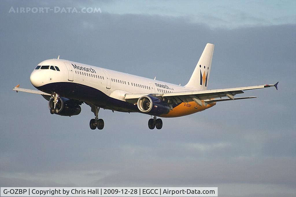 G-OZBP, 2001 Airbus A321-231 C/N 1433, Monarch Airlines