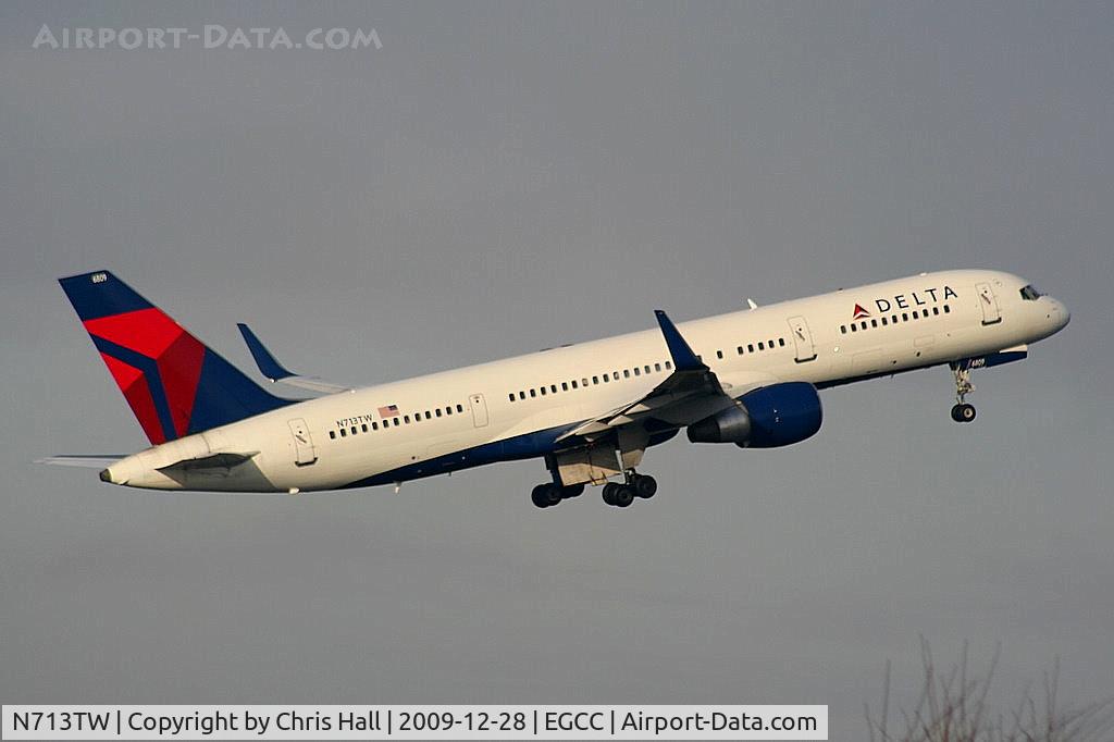 N713TW, 1997 Boeing 757-2Q8 C/N 28173, Delta Airlines