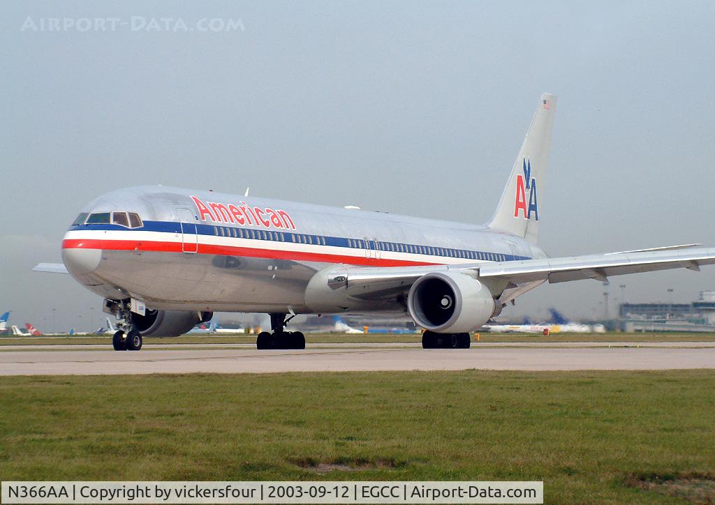 N366AA, 1991 Boeing 767-323/ER C/N 25193, American Airlines
