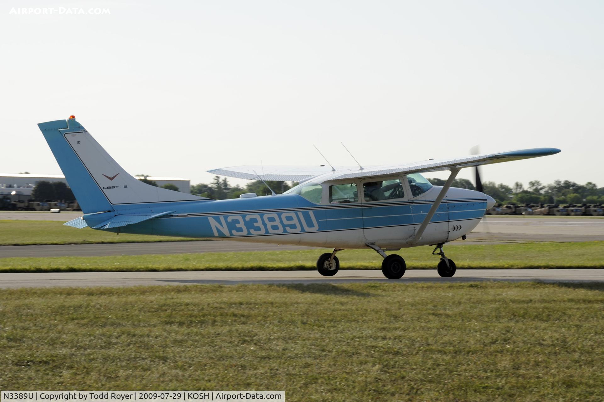 N3389U, 1963 Cessna 182F Skylane C/N 18254789, EAA AIRVENTURE 2009