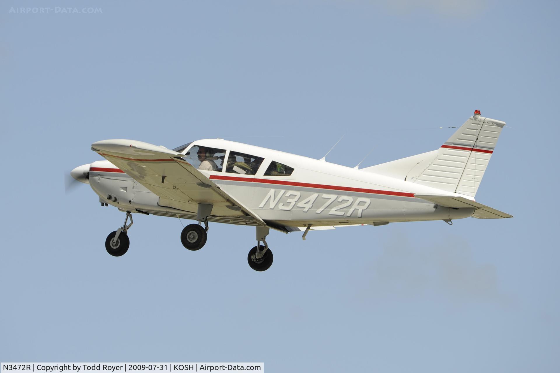 N3472R, 1969 Piper PA-28-180 C/N 28-5698, EAA AIRVENTURE 2009