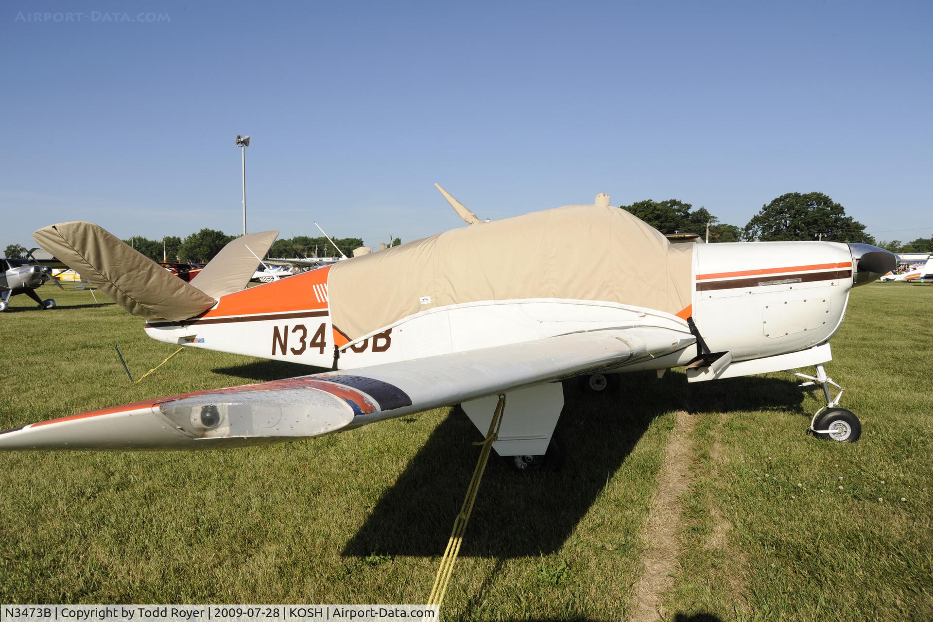 N3473B, 1954 Beech E35 C/N D-3699, EAA AIRVENTURE 2009