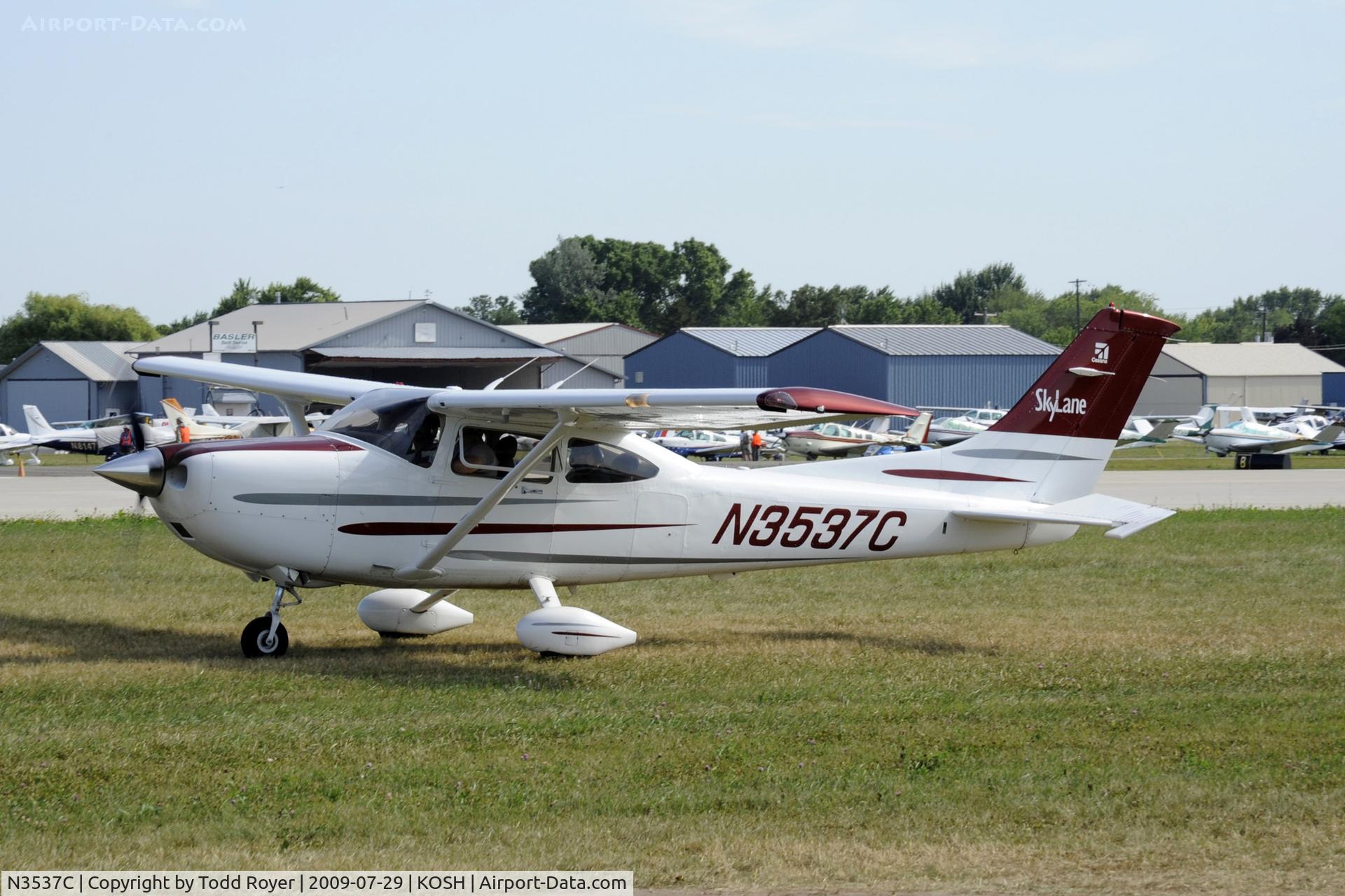 N3537C, 2001 Cessna 182T Skylane C/N 18280966, EAA AIRVENTURE 2009