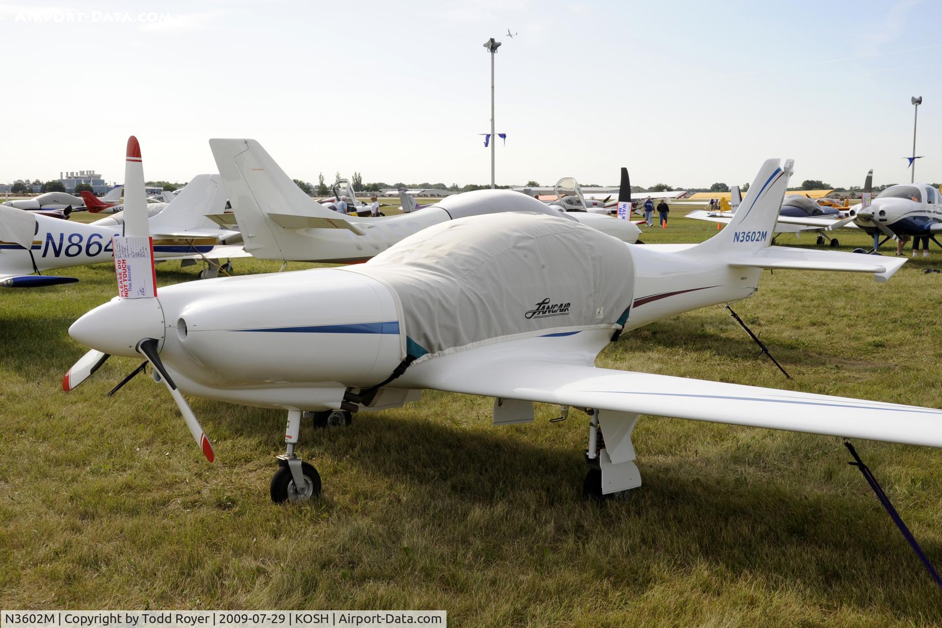 N3602M, 2001 Lancair 360 MK II C/N 941-320-781, EAA AIRVENTURE 2009