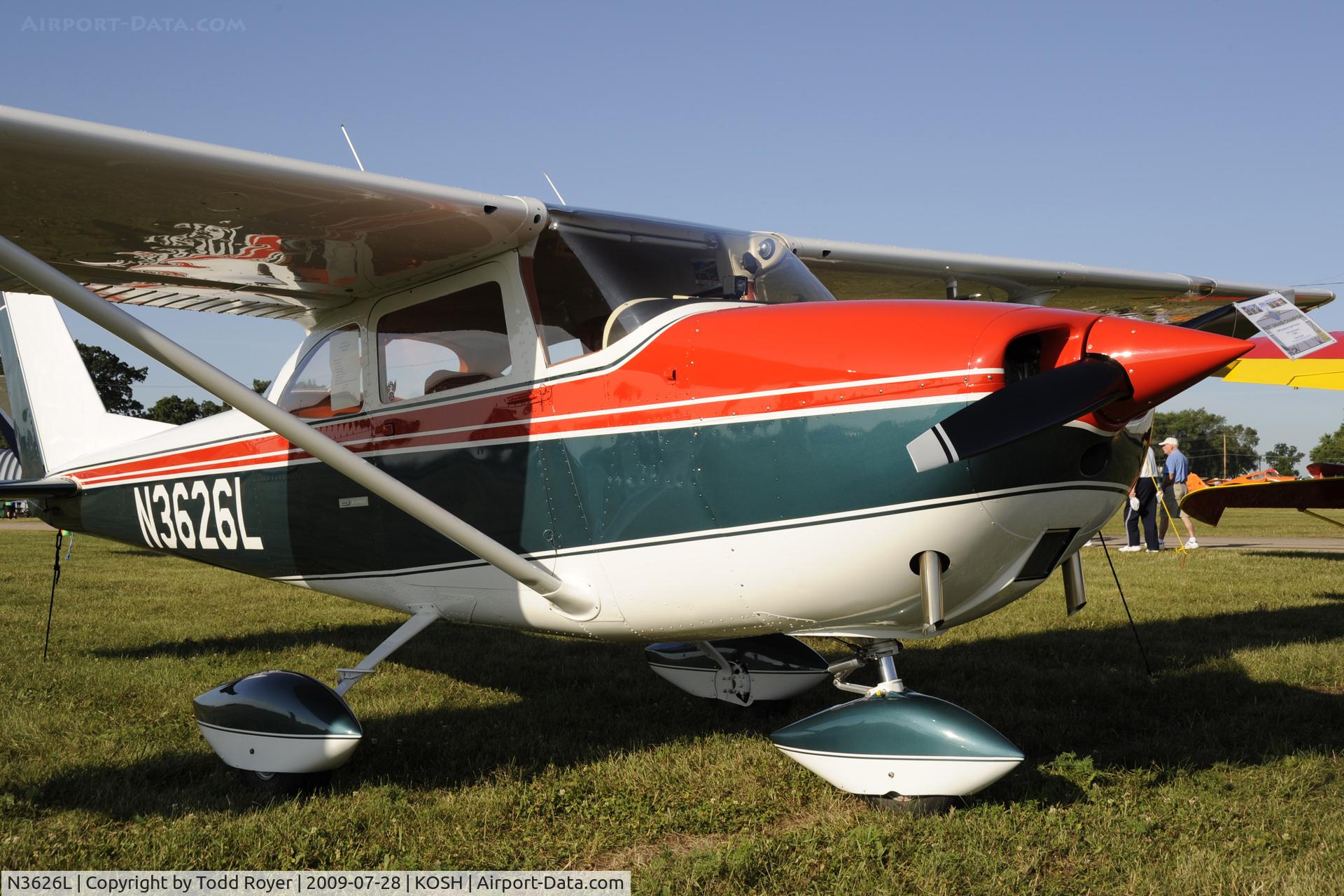 N3626L, 1965 Cessna 172G C/N 17253795, EAA AIRVENTURE 2009
