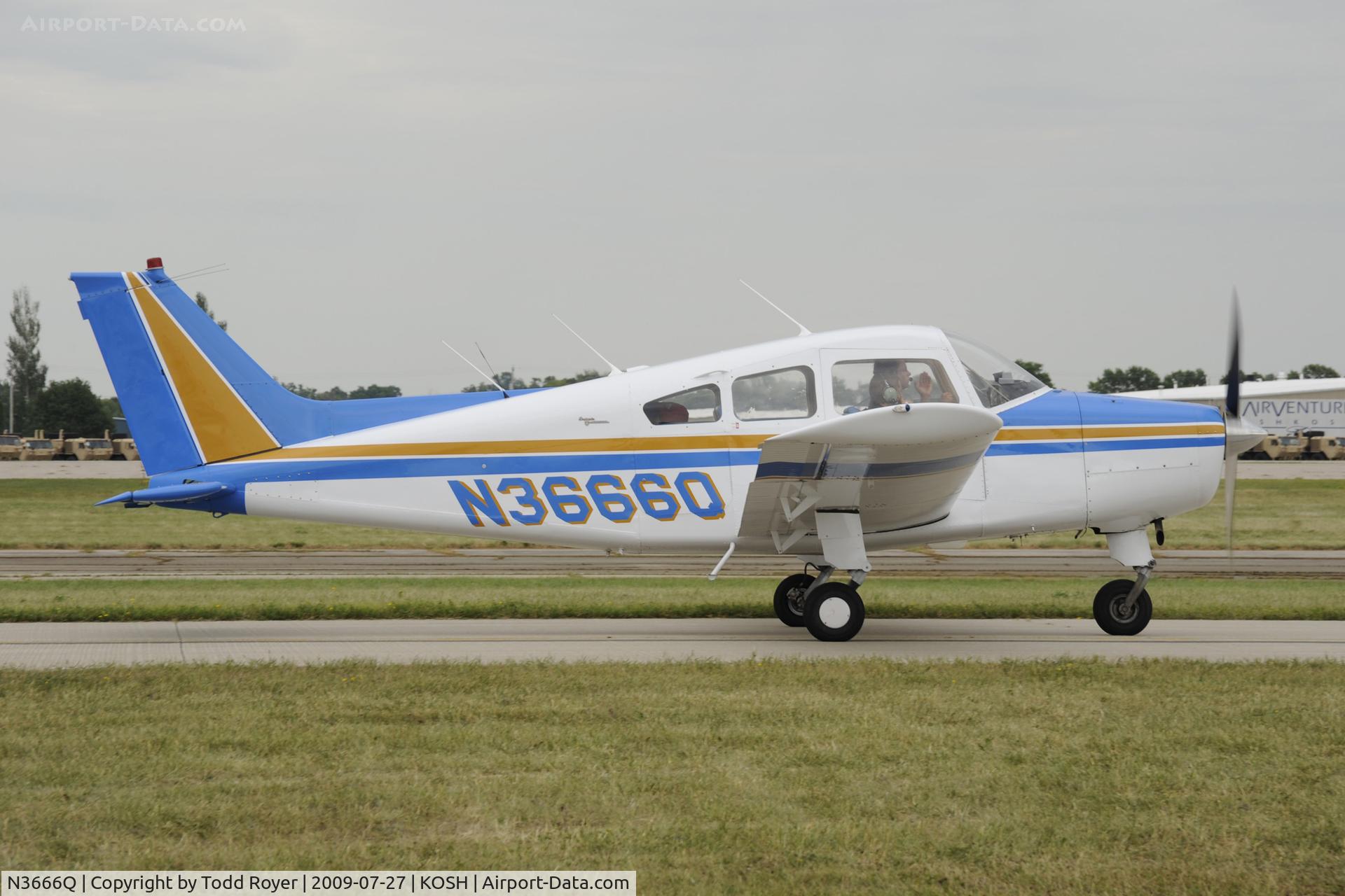 N3666Q, 1967 Beech A23-24 Musketeer Super III C/N MA-253, EAA AIRVENTURE 2009