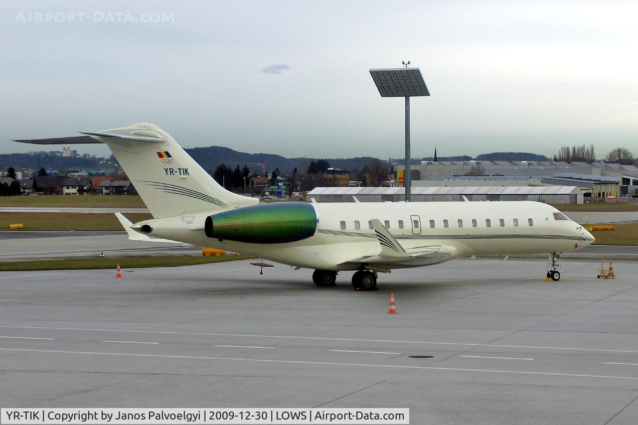 YR-TIK, 2006 Bombardier BD-700-1A10 Global 5000 C/N 9229, Tiriac Air Bombardier BD-700 Global Express/Global 5000