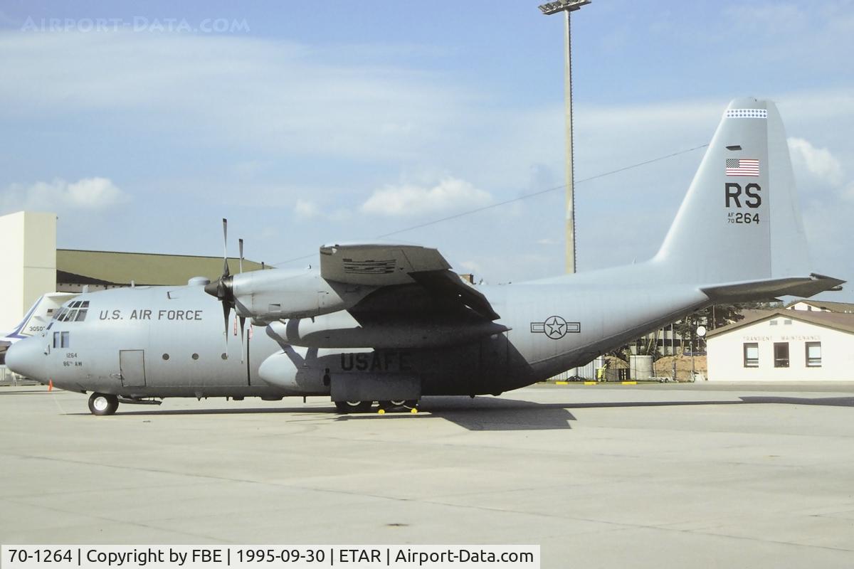 70-1264, 1970 Lockheed C-130E Hercules C/N 382-4417, US Air Force Lockheed C-130E Hercules