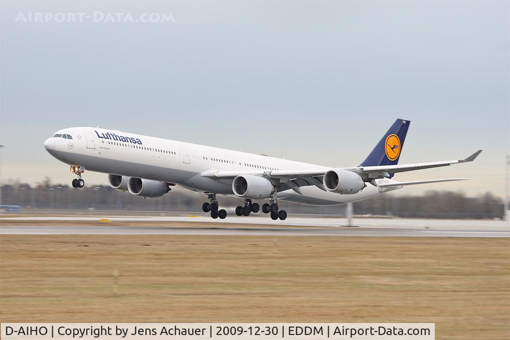 D-AIHO, 2006 Airbus A340-642 C/N 767, Lufthansa - Airbus A340-642 - Reg. D-AIHO